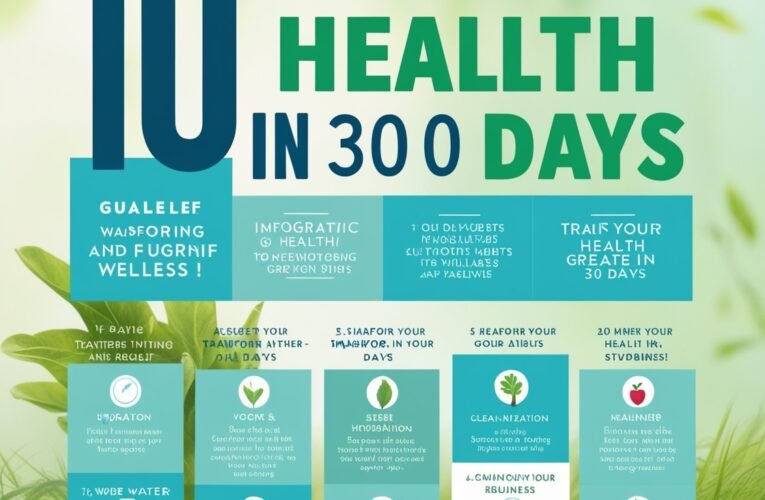 10 Daily Habits to Transform Your Health in Just 30 Days